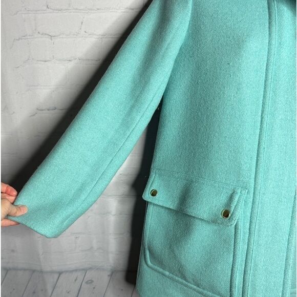 J Crew fur hooded coat - Picture 3 of 13